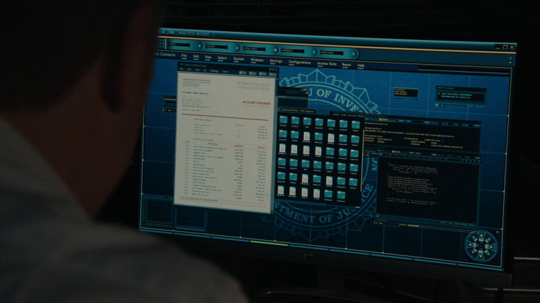 HP PC Monitor in The Blacklist S10E12 "Dr. Michael Abani" (2023) - 370277