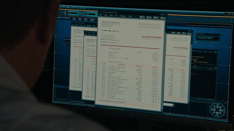 HP PC Monitor in The Blacklist S10E12 "Dr. Michael Abani" (2023) - 370280