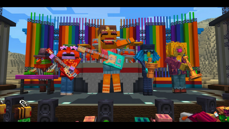 Minecraft Video Game in The Muppets Mayhem S01E08 "Track 8: Virtual Insanity" (2023) - 368779
