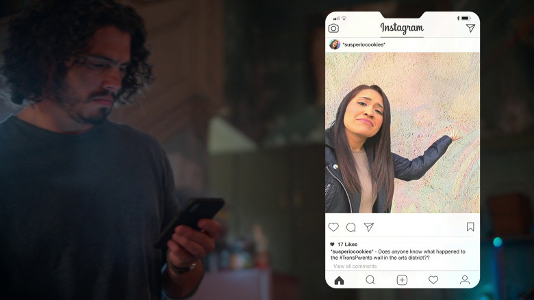 Instagram Social Network in Good Trouble S05E10 "Opening Night" (2023) - 372362