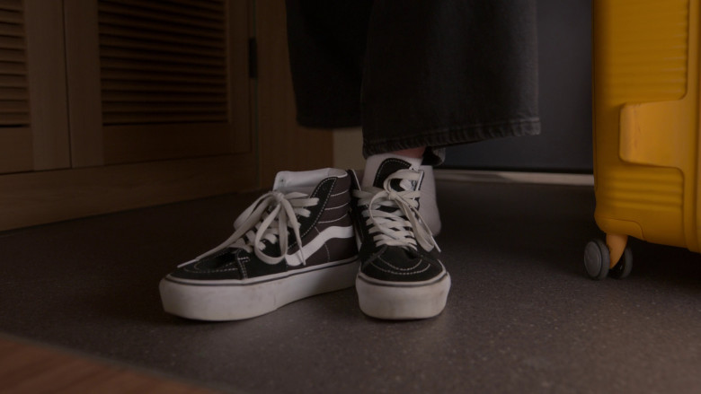 Vans Black High Top Shoes Worn by Anna Cathcart as Katherine Song Covey in XO, Kitty S01E01 "XO" (2023) - 371491