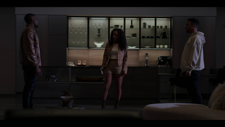 Gucci Jacket and Shorts Outfit of LaToya Tonodeo as Diana Tejada in Power Book II: Ghost S03E10 "Divided We Stand" (2023) - 374522
