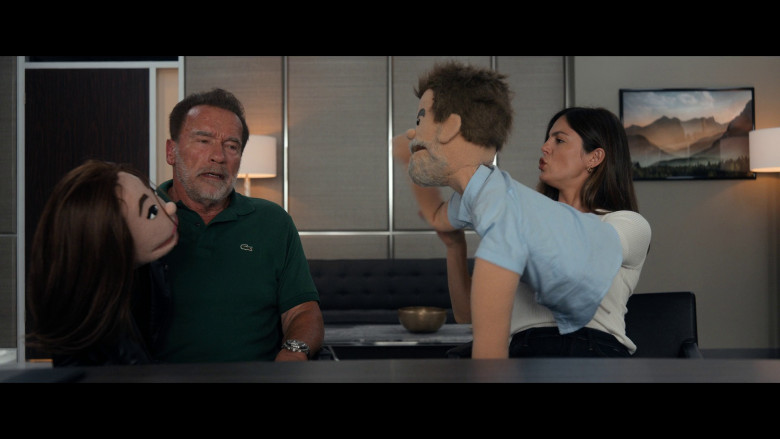 Lacoste Polo Shirts of Arnold Schwarzenegger as Luke Brunner in FUBAR S01E04 "Armed & Dane-gerous" (2023) - 374138