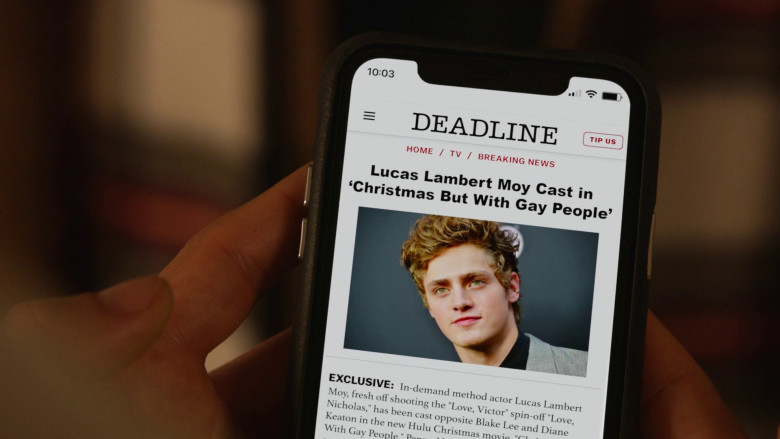 Deadline Website in The Other Two S03E03 "Cary Becomes Somewhat of a Name" (2023) - 369508