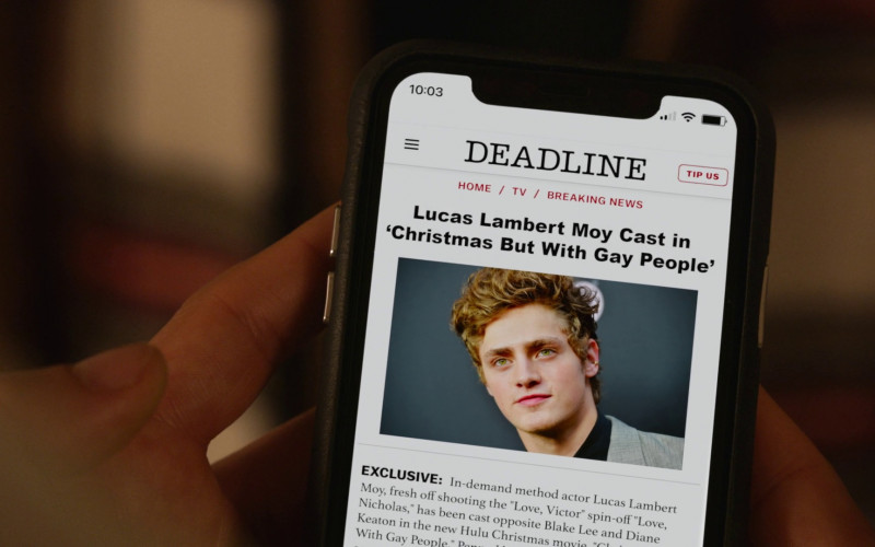 Deadline Website in The Other Two S03E03 "Cary Becomes Somewhat of a Name" (2023)