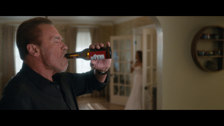 Budweiser Beer Enjoyed by Arnold Schwarzenegger as Luke Brunner in FUBAR S01E08 "That's It And That's All" (2023) - 374285