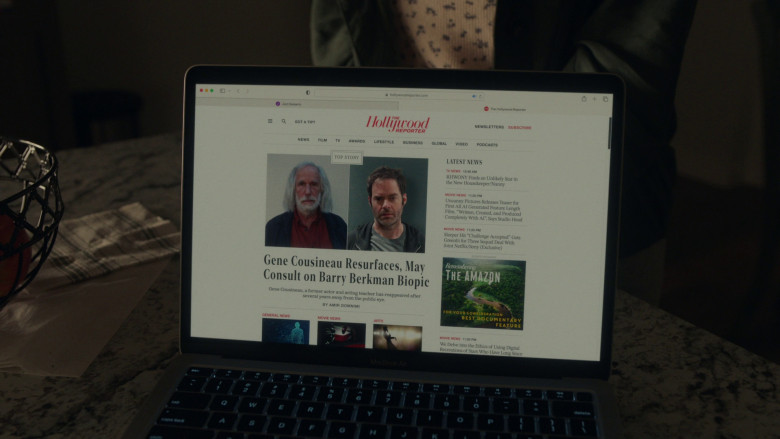 The Hollywood Reporter Website in Barry S04E05 "Tricky Legacies" (2023) - 368081