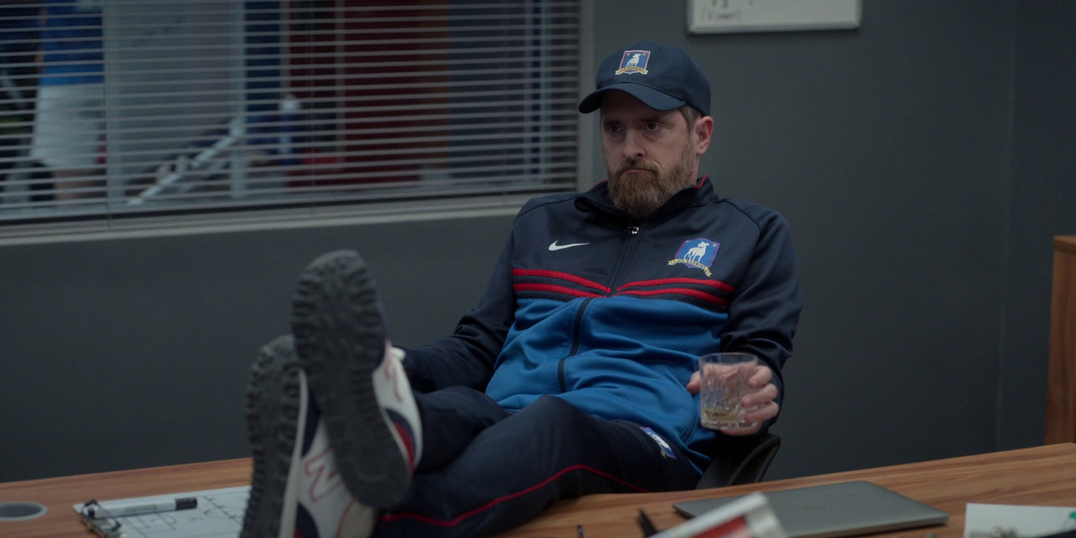 Nike Tracksuit And New Balance Sneakers Worn By Brendan Hunt In Ted Lasso S03e09 La Locker Room 8563