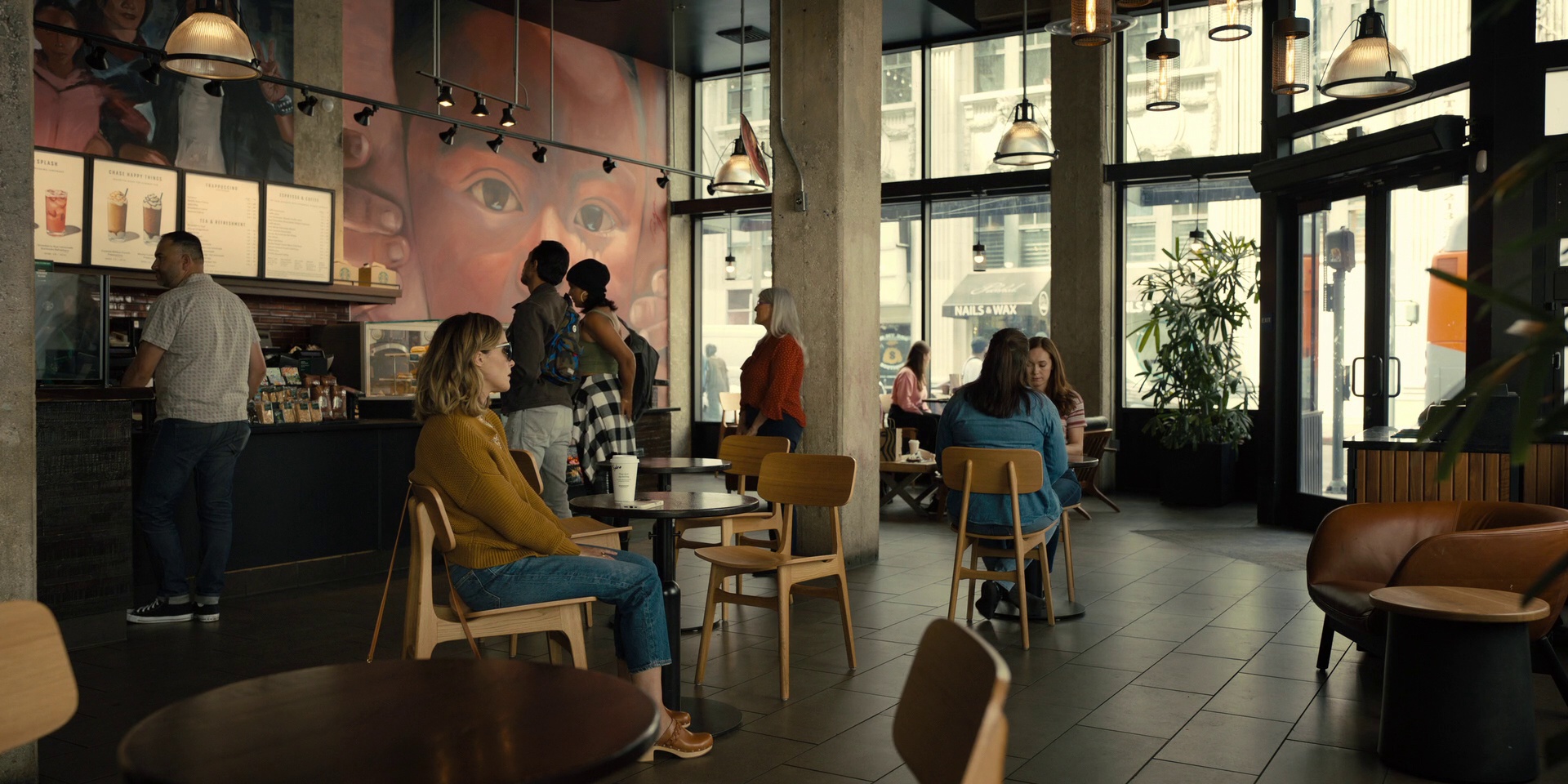 Starbucks Coffeehouse In Platonic S01E01 