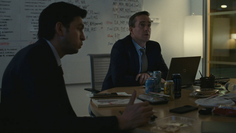 LaCroix Cans, A SHOC Accelerator, Monster Energy Drink and Dell Laptop in Succession S04E08 "America Decides" (2023) - 369764