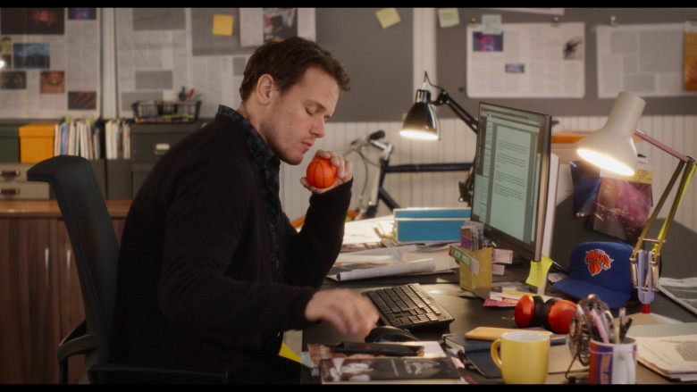 Dell Monitor and PC Keyboard Used by Sam Heughan as Rob Burns in Love Again (2023) - 373179