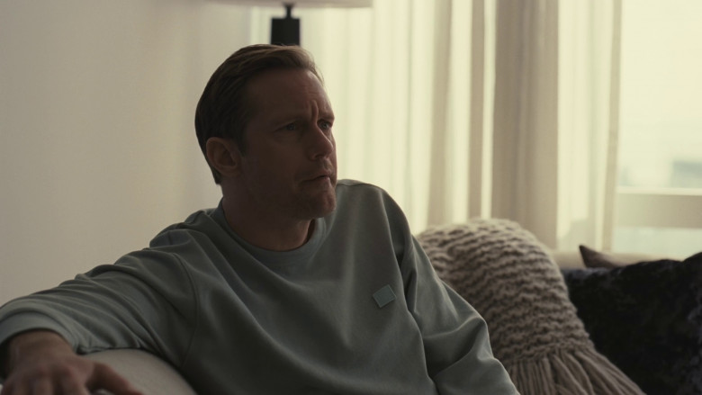 Acne Studios Sweatshirt Worn by Alexander Skarsgård as Lukas Matsson in Succession S04E10 "With Open Eyes" (2023) - 374753