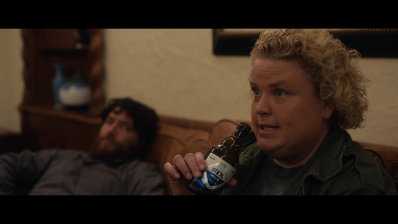 Fix Hellas Beer Enjoyed by Fortune Feimster as Ruth (aka Roo) in FUBAR S01E04 "Armed & Dane-gerous" (2023) - 374126