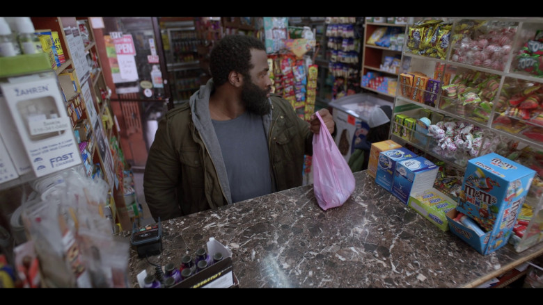 Mike and Ike, Trolli, Alka-Seltzer, Hi-Chew, M&M's in Saint X S01E05 "Colonial Interference" (2023) - 368677