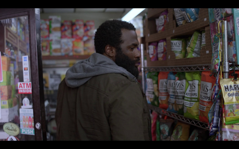 Hal's New York Chips, Welch's Fruit Snacks and Haribo Goldbears Candies in Saint X S01E05 "Colonial Interference" (2023)