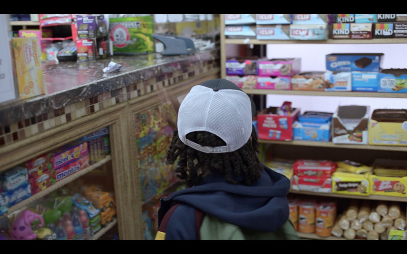 Emergen-C, Airheads Candy, Life Savers, Mentos, Clif Bars, KIND Snacks and Nabisco Oreo Cookies in Saint X S01E05 "Colonial Interference" (2023)