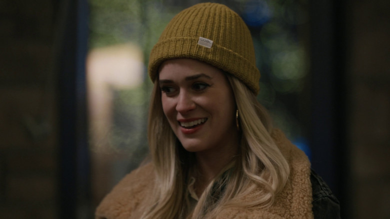 Coal Headwear Eddie Recycled Knit Cuff Beanie Worn by Brittany Bristow as Amber Gibson in Just Jake (2023) - 370766