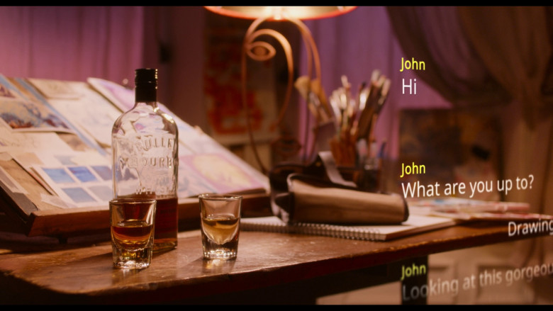 Bulleit Bourbon Whiskey Enjoyed by Arinzé Kene as John Wright and Priyanka Chopra as Mira Ray in Love Again (2023) - 373065