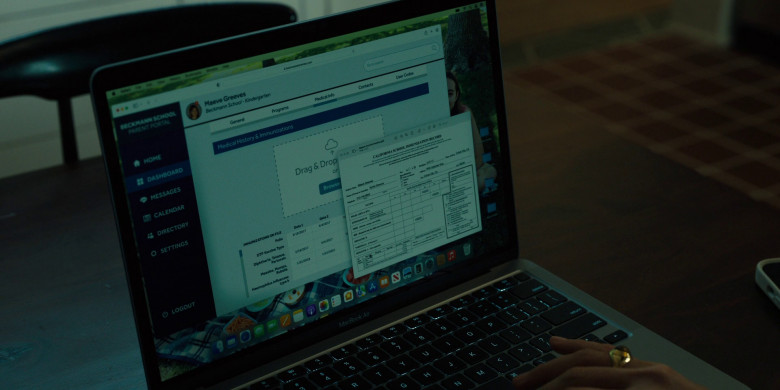 Apple MacBook Air Laptop Used by Rose Byrne as Sylvia in Platonic S01E04 "Divorce Party" (2023) - 375493