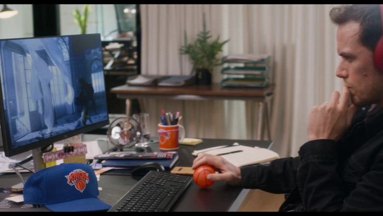 Dell Monitor and PC Keyboard Used by Sam Heughan as Rob Burns in Love Again (2023) - 373173