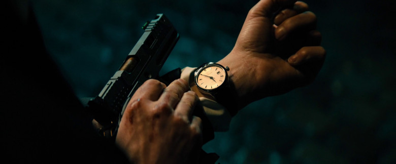 Carl F. Bucherer Manero AutoDate Men's Watch Worn by Keanu Reeves in John Wick: Chapter 4 (2023) - 373002