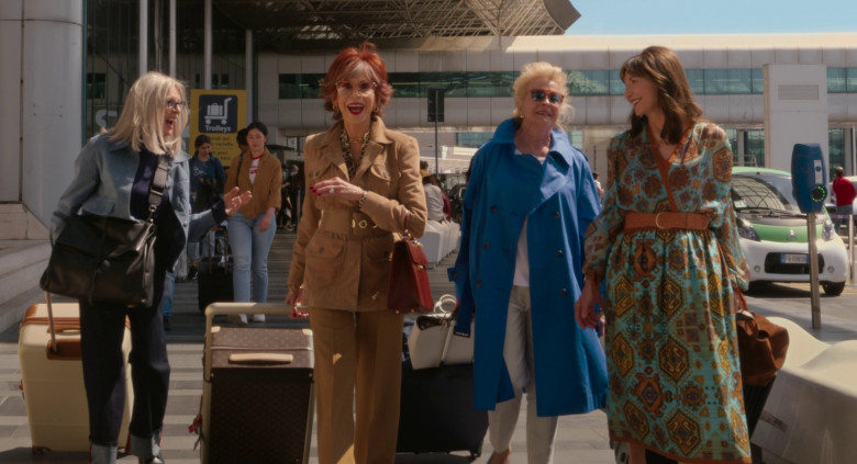 Louis Vuitton Women's Luxury Designer Rolling Luggage of Jane Fonda as Vivian in Book Club: The Next Chapter (2023) - 375036