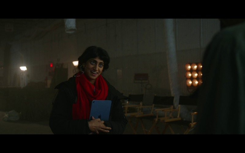 Apple iPad Tablet Held by Actress in Bupkis S01E06 "ISO" (2023)