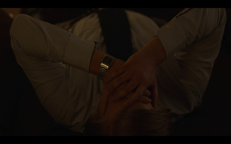 Casio Dual Time Watch of Jesse Plemons as Allan Gore in Love & Death S01E04 "Do No Evil" (2023)