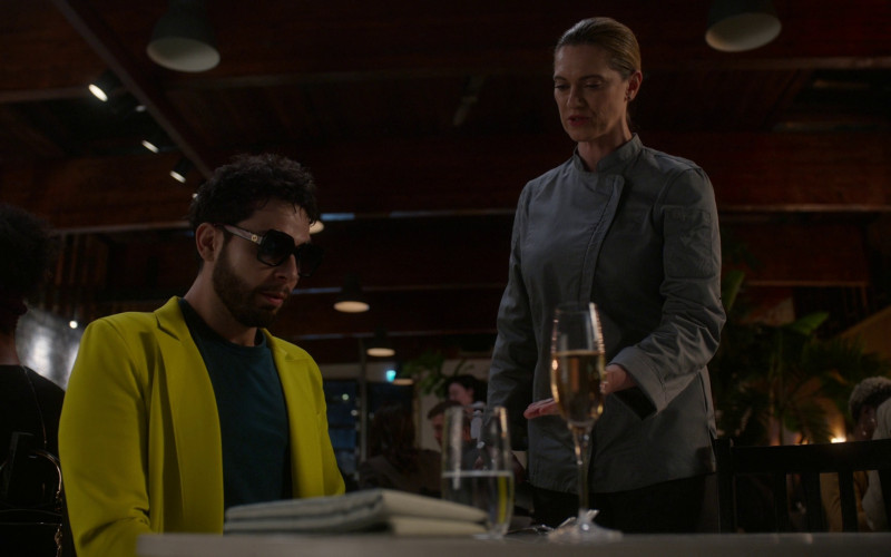 Gucci Sunglasses in So Help Me Todd S01E19 "86'd" (2023)
