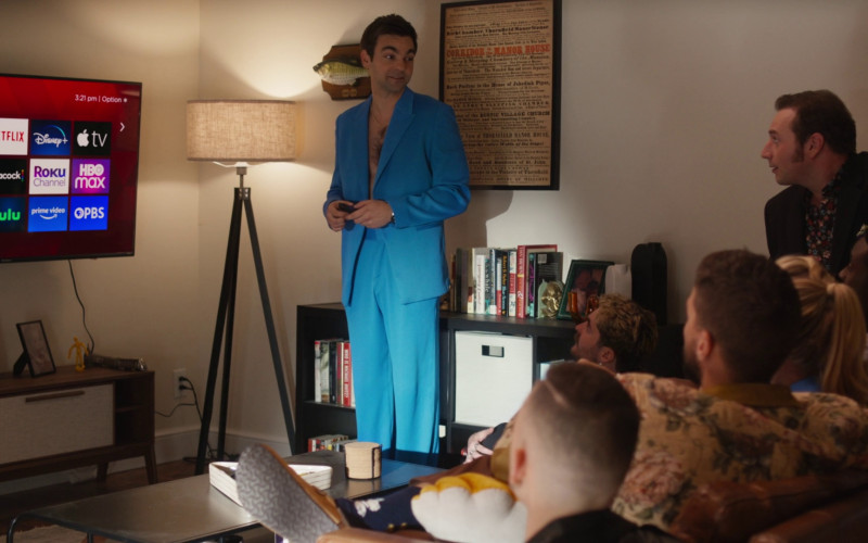 Netflix, Disney+, Apple TV+, Peacock, Roku Channel, HBO Max, Hulu, Amazon Prime Video, PBS in The Other Two S03E01 "Cary Watches People Watch His Movie" (2023)