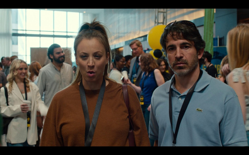 Lacoste Polo Shirt Worn by Chris Messina as Nathan Bartlett in Based on a True Story S01E04 "The Survivor" (2023)