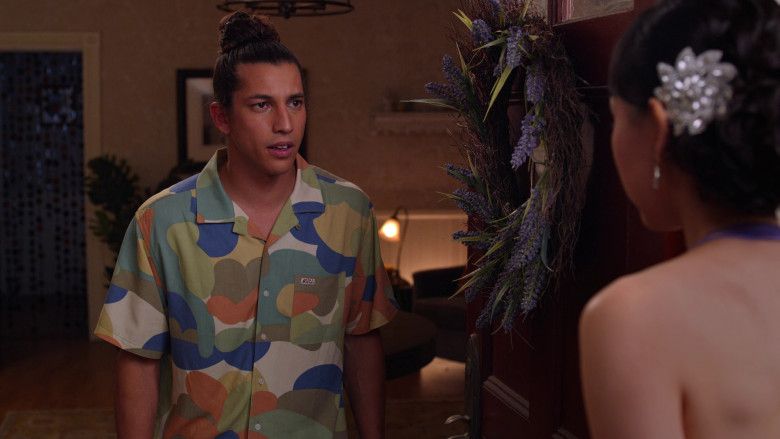 RVCA Men's Shirt Worn by Benjamin Norris as Trent Harrison in Never Have I Ever S04E09 "...gone to prom" (2023) - 377698