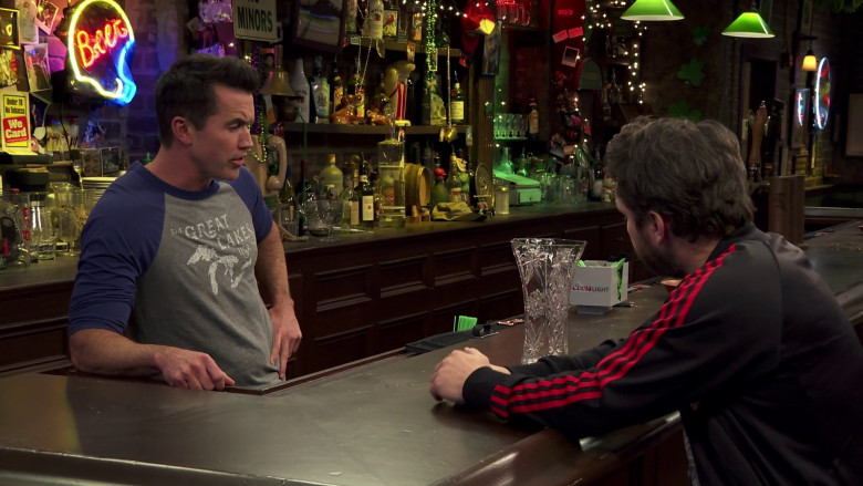 Malibu Liqueur, Tanqueray Gin, Kahlua, Coors Light Napkin Holder in It's Always Sunny in Philadelphia S16E02 "Frank Shoots Every Member of the Gang" (2023) - 377783