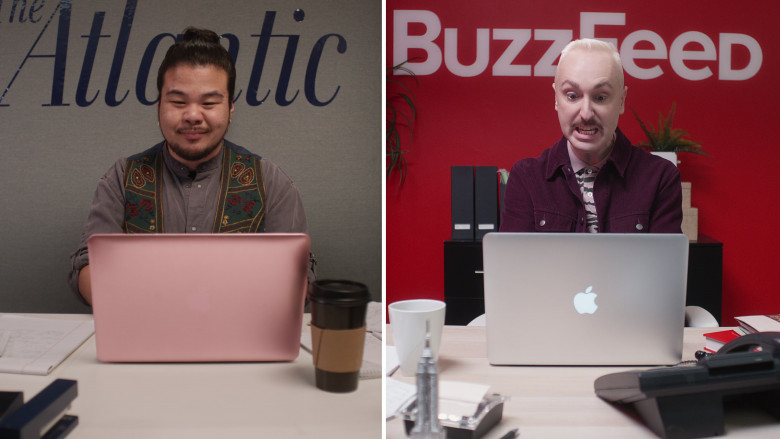 The Atlantic and BuzzFeed, Apple MacBook in The Other Two S03E10 "Brooke & Cary & Curtis & Lance" (2023) - 381668