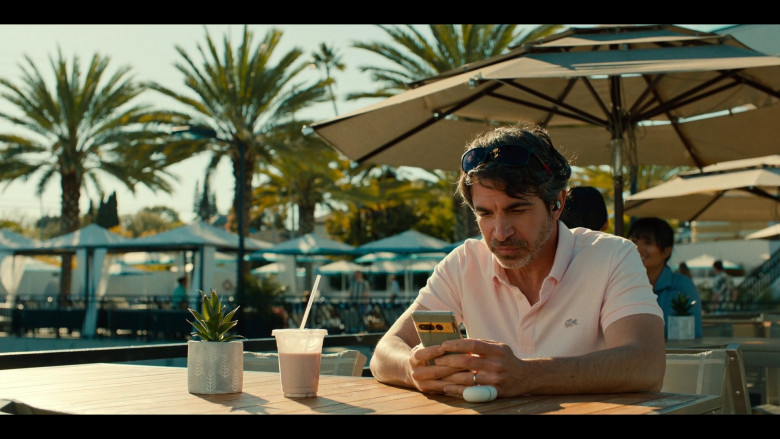 Lacoste Polo Shirt Worn by Chris Messina as Nathan Bartlett in Based on a True Story S01E03 "Who's Next" (2023) - 377315