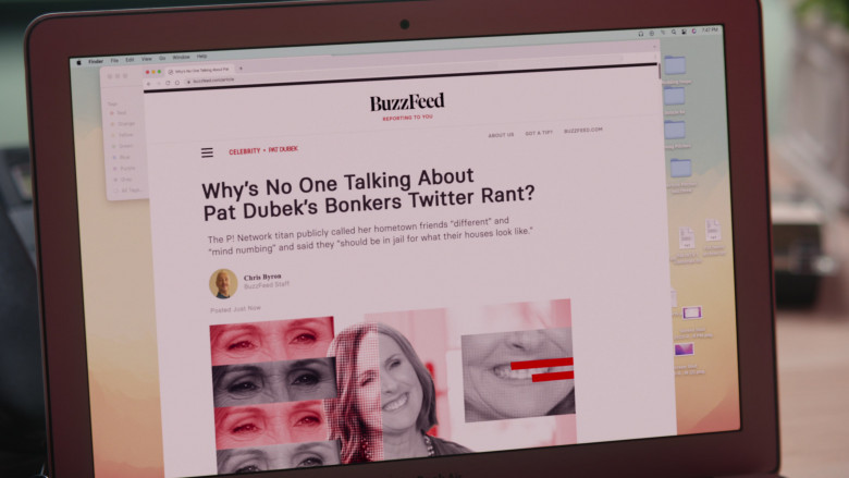 BuzzFeed Website in The Other Two S03E10 "Brooke & Cary & Curtis & Lance" (2023) - 381633