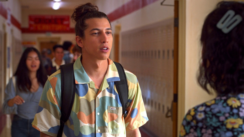 RVCA Men's Shirt Worn by Benjamin Norris as Trent Harrison in Never Have I Ever S04E09 "...gone to prom" (2023) - 377697