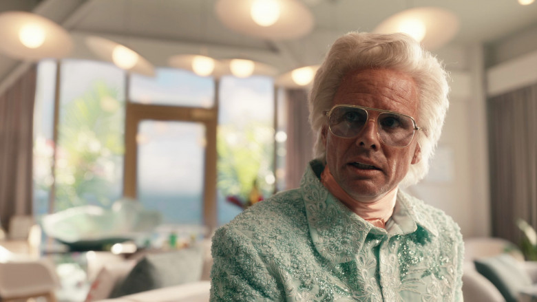 Gucci Men's Glasses Worn by Walton Goggins as Baby Billy Freeman in The Righteous Gemstones S03E03 "For Their Nakedness Is Your Own Nakedness" (2023) - 381124