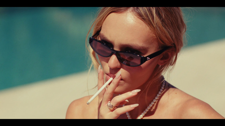 Chanel Women's Sunglasses Worn by Lily-Rose Depp as Jocelyn in The Idol S01E01 "Pop Tarts & Rat Tales" (2023) - 376781