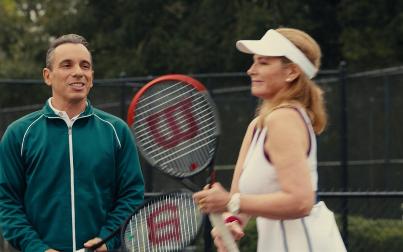 Wilson Tennis Rackets in About My Father (2023)