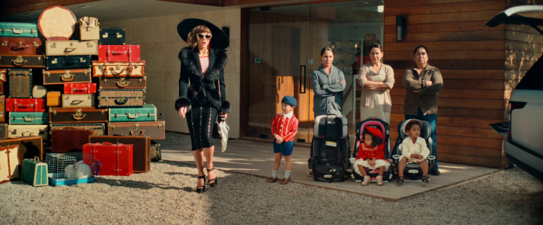 Louis Vuitton Luggage and Graco Baby Car Seats in Fool's Paradise (2023) - 376350