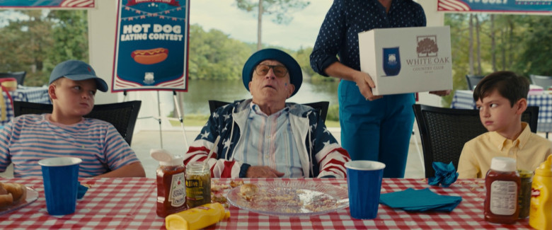 Heinz Tomato Ketchup and French's Classic Yellow Mustard in About My Father (2023) - 379348