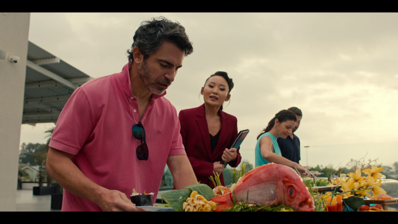 Lacoste Polo Shirts of Chris Messina as Nathan Bartlett in Based on a True Story S01E01 "The Great American Art Form" (2023) - 377218