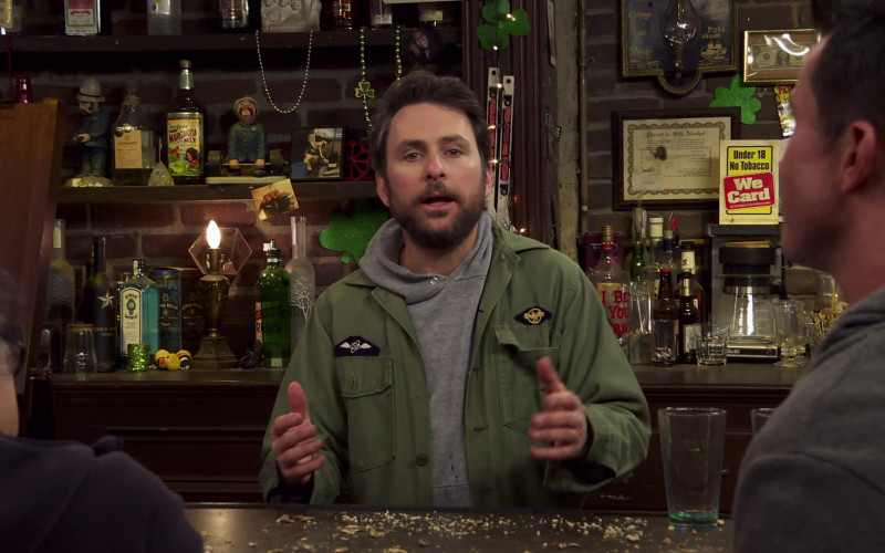 Cazcanes Tequila, Jose Cuervo Margarita Mix, Bombay Sapphire Gin, Chivas Regal Whisky in It's Always Sunny in Philadelphia S16E03 "The Gang Gets Cursed" (2023)