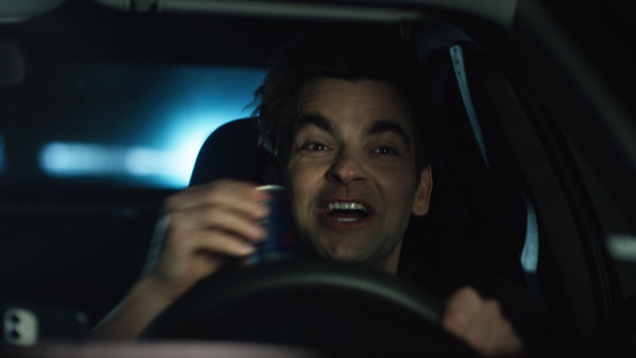 Red Bull Energy Drink Enjoyed By Drew Tarver As Cary Dubek In The Other