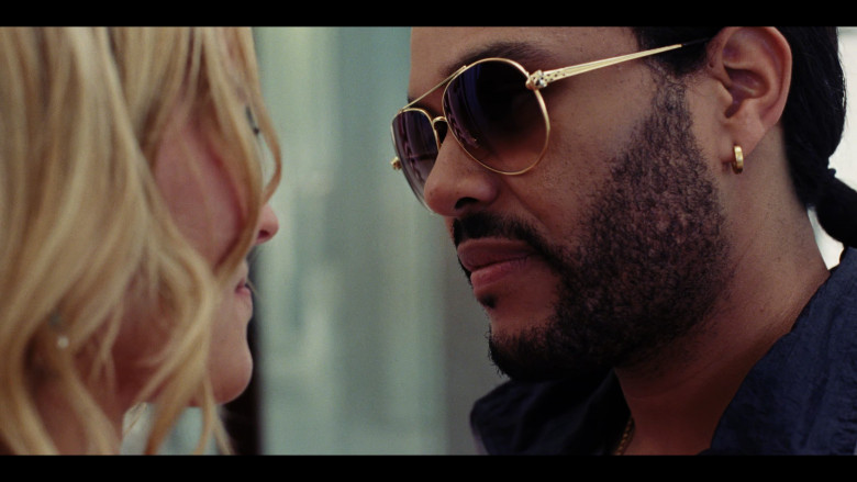Cartier Men's Sunglasses Worn by Abel Tesfaye as Tedros in The Idol S01E03 "Daybreak" (2023) - 379713