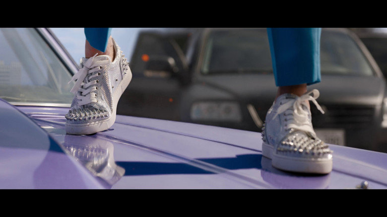 Christian Louboutin Vieira Embellished Spikes Sneakers Worn by Brie Larson as Tess in Fast X (2023) - 377850