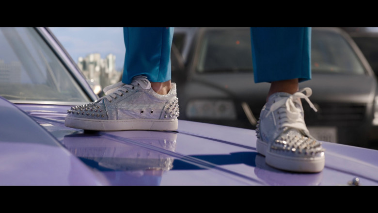Christian Louboutin Vieira Embellished Spikes Sneakers Worn by Brie Larson as Tess in Fast X (2023) - 377851
