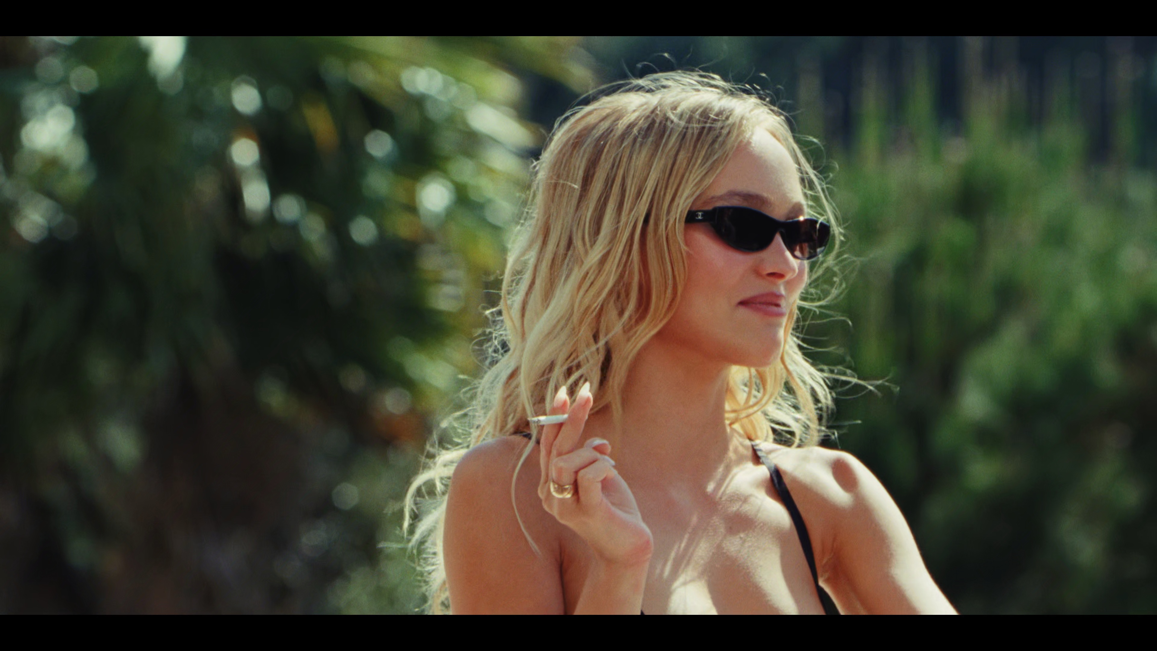 Chanel Women's Sunglasses Worn By Lily-Rose Depp As Jocelyn In The Idol  S01E01 Pop Tarts & Rat Tales (2023)