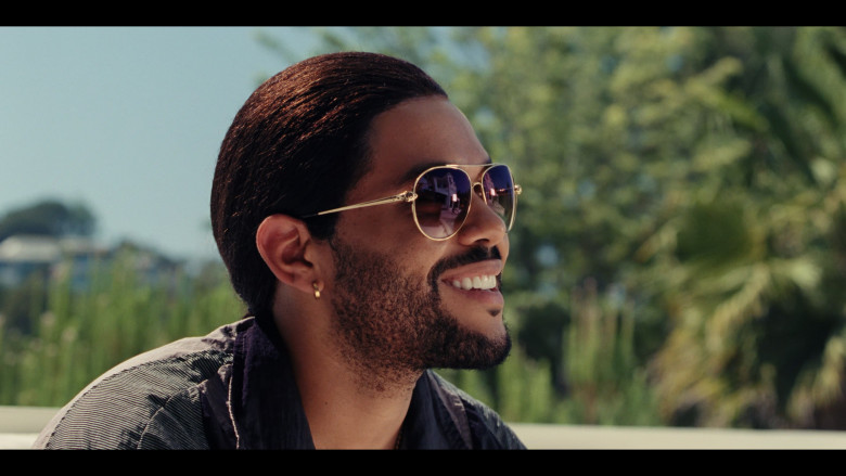 Cartier Men's Sunglasses Worn by Abel Tesfaye as Tedros in The Idol S01E03 "Daybreak" (2023) - 379715